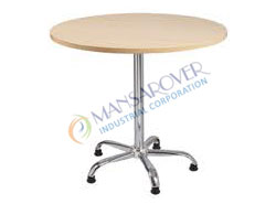 Round Cafeteria Table